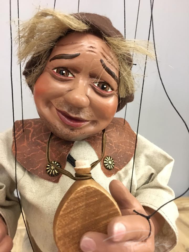 Sancho Panza - Rici Marionettes - výroba loutek
